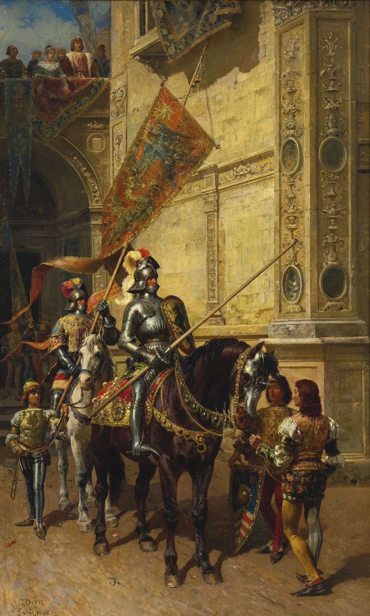 Cesare Detti - Alla giostra